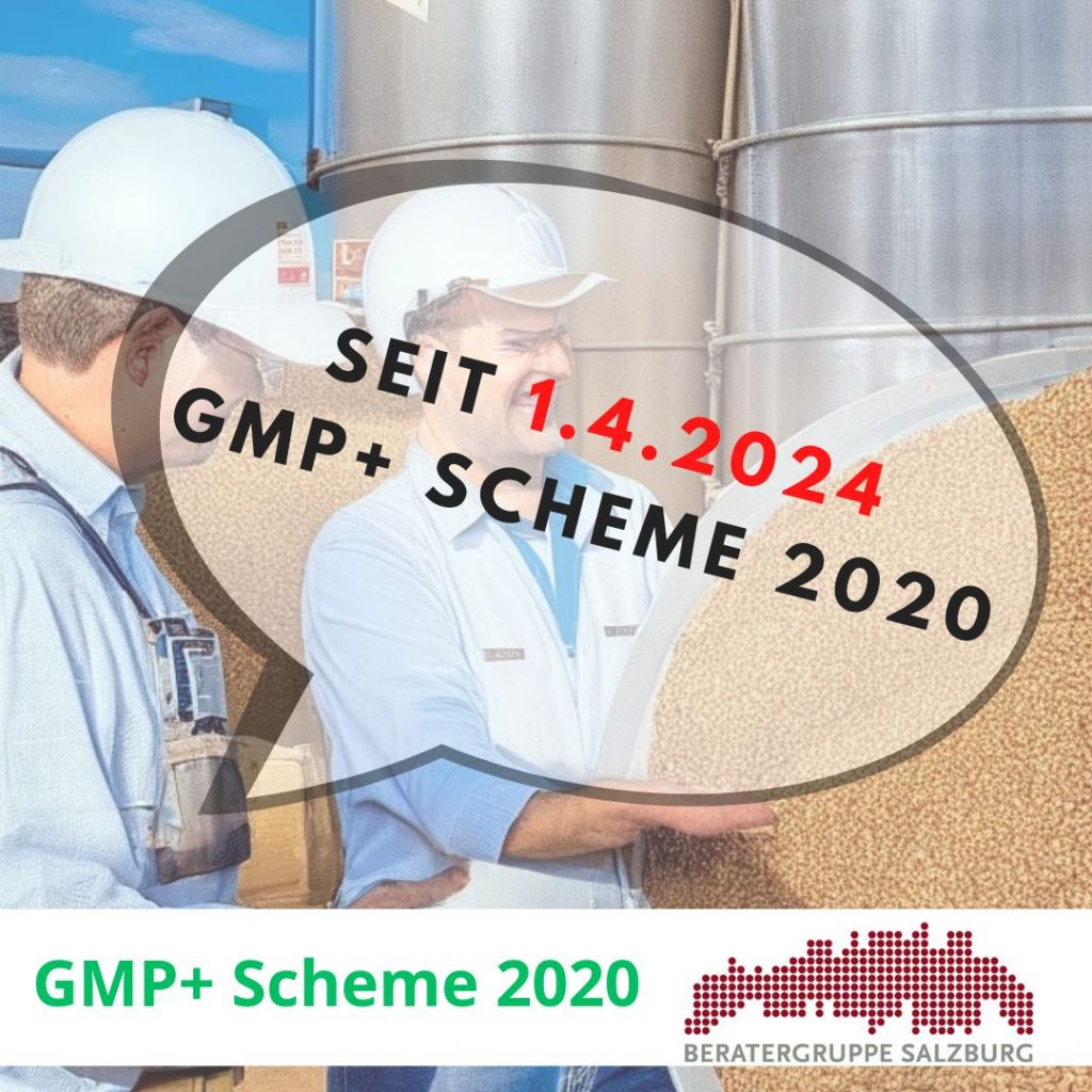 Bild zeigt Futtermittel-Inspektion GMP+ Scheme 2020